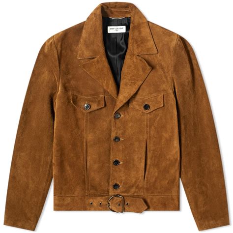 jacke ysl|saint laurent suede jacket.